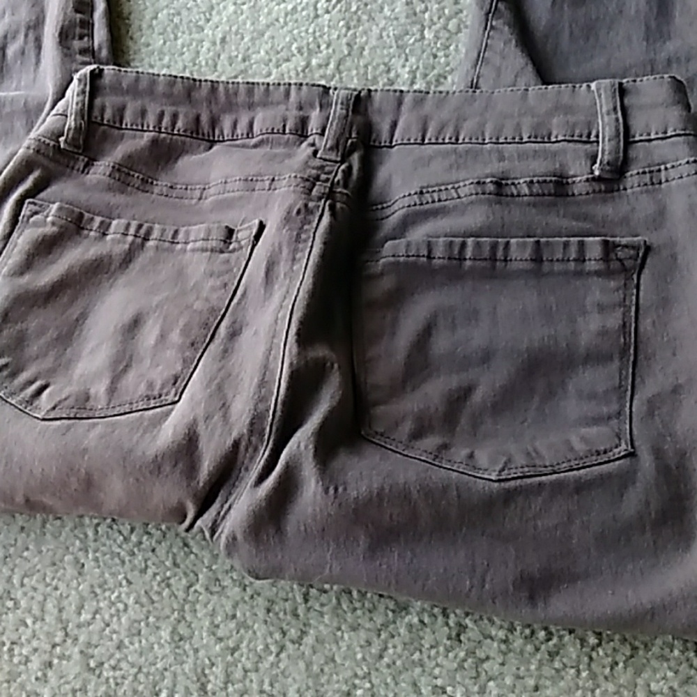 Refuge brown skinny jeans size 4